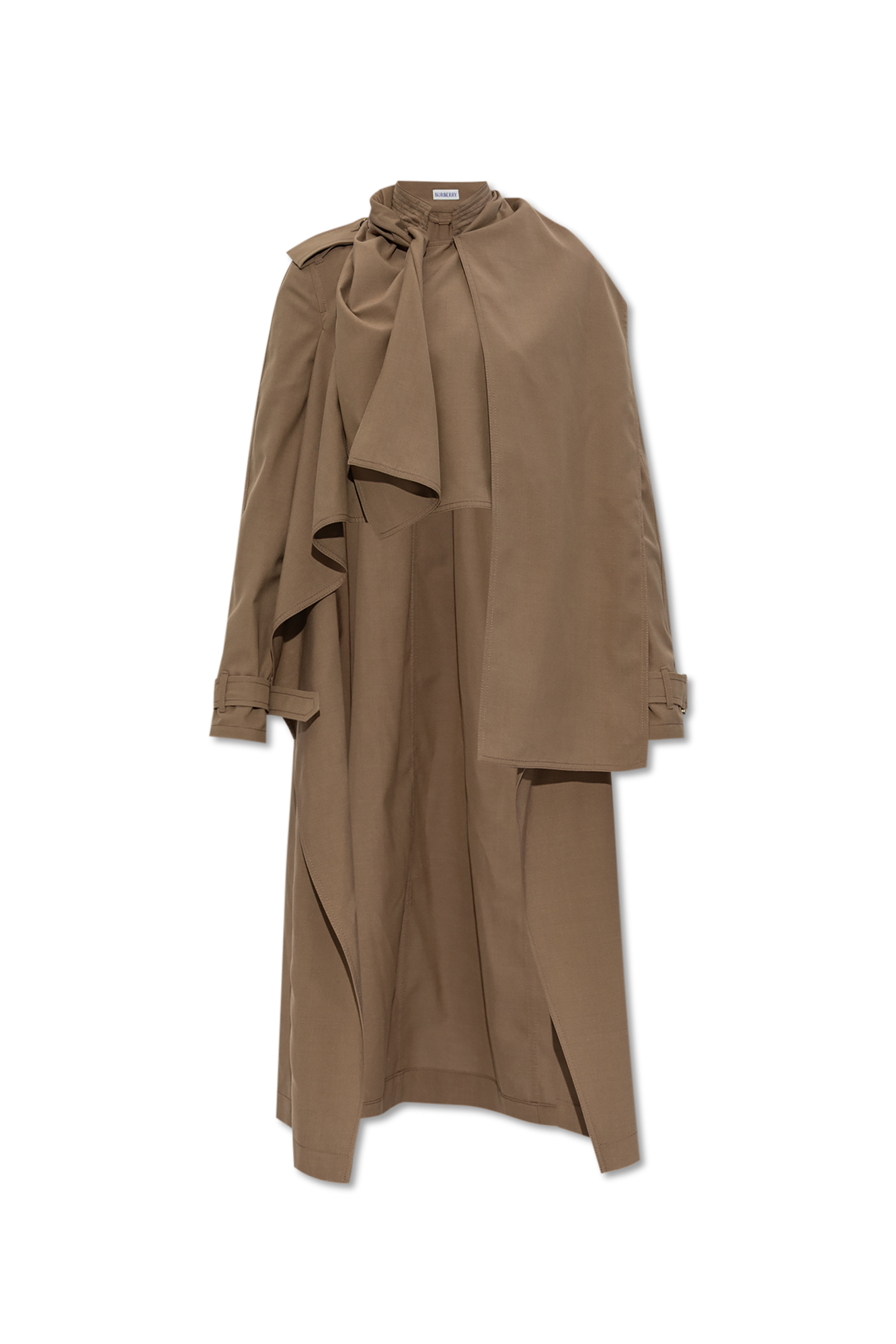 Burberry Asymmetric trench coat | Women's Clothing | Vitkac